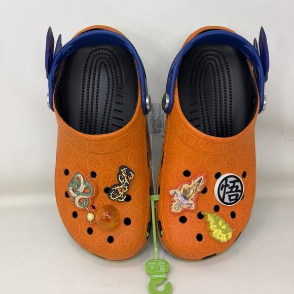 Crocs Classic Dragon Ball Z Goku Clog Orange Women’s Size 8 / Men’s Size 6 - Picture 5 of 7